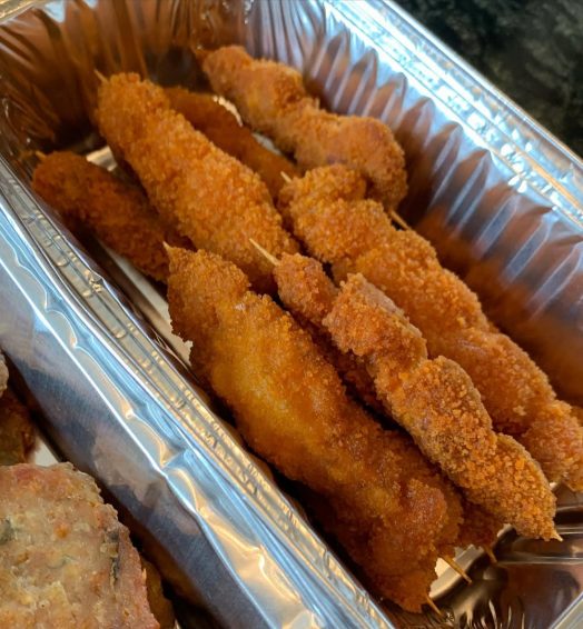 Frozen Breadcrumbed Chicken Sticks (Pack of 50)