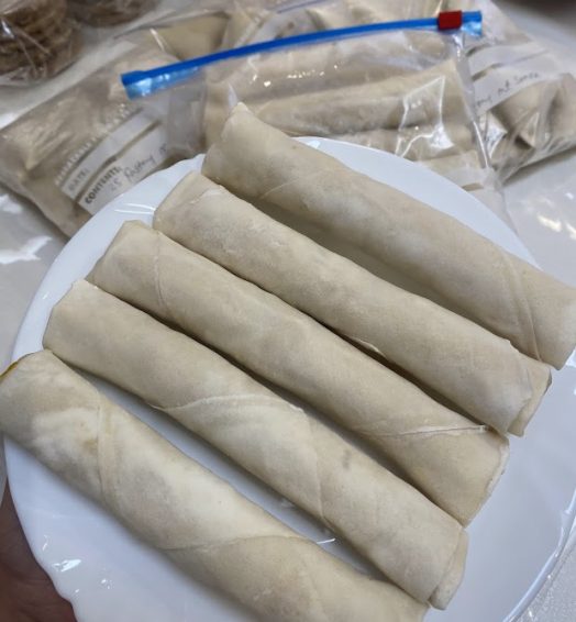 Frozen Large Dhaal Spring Rolls (Pack of 20)